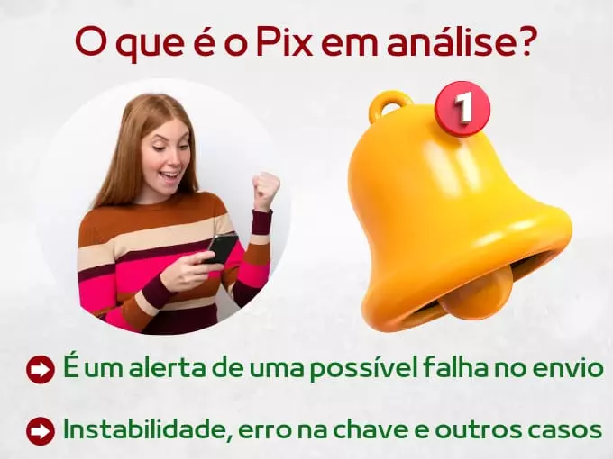 O que é o Pix em análise?