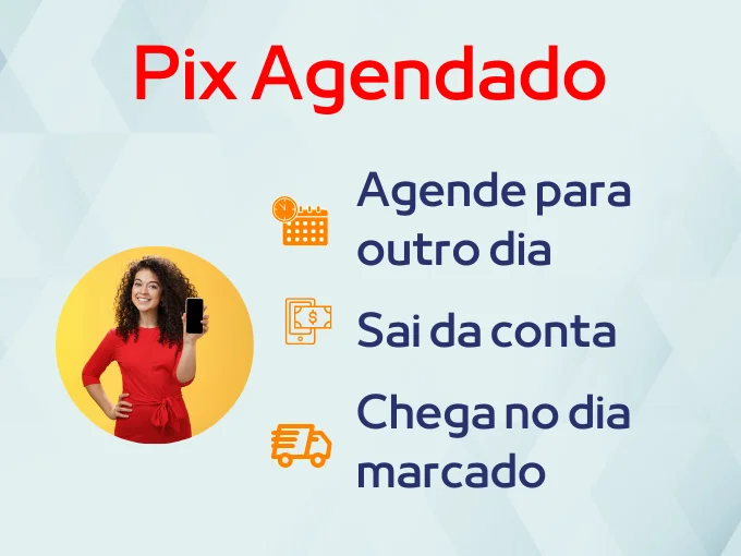 3) Programando um Pix Agendado